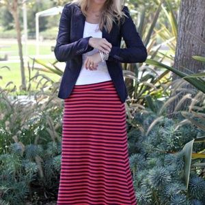 Splendid “Always” Striped Maxi Dress